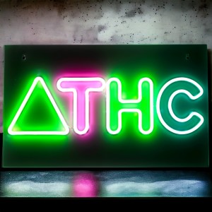 20" x 12" Neon Sign - THC [LED-NS001]