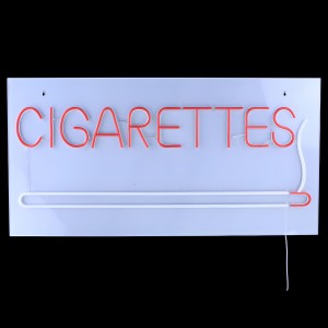 12"x24" Neon Led Sign - Cigarettes [LED-NS017]