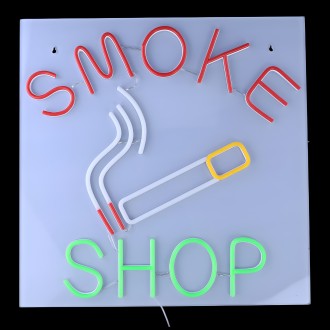 20"x20" Neon Led Sign - Smoke Shop [LED-NS019]