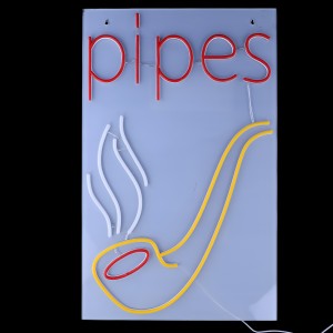 24"x15" Neon Led Sign - Pipes [LED-NS022]