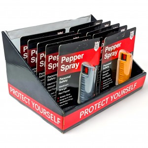 Pepper Sprays - Protect Yourself (Safety, Security, Self Defense) - 10ct Display