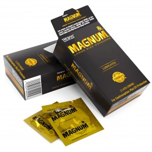 Trojan Magnum Latex Condoms - 1000ct Display [TMLC-1KCT]