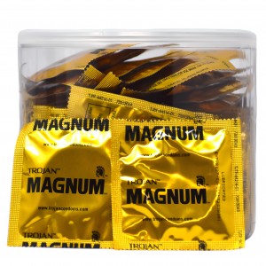 Trojan Magnum Latex Condoms (48CT Display)