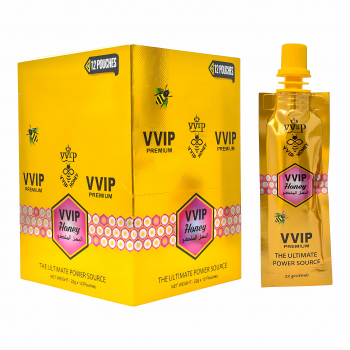 VVIP Gold Honey Male Sexual Enchancement Honey - 12 Pouches Display