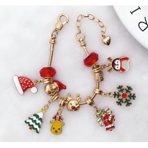 Festive Wrist Charm Christmas-Styled Bracelet - [WSG045]