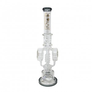 18" Lookah - Disc Tower Of Filtration Recycler Water Pipe [WPC755]