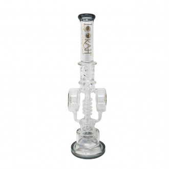 18" Lookah - Disc Tower Of Filtration Recycler Water Pipe [WPC755]