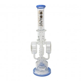 18" Lookah - Disc Tower Of Filtration Recycler Water Pipe [WPC755]