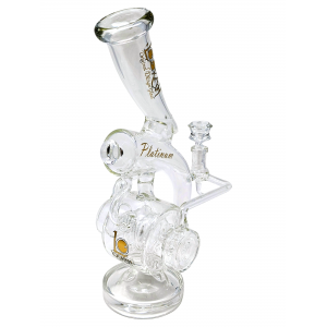 13" Lookah Double Drum Perc Recycler [WPC780]