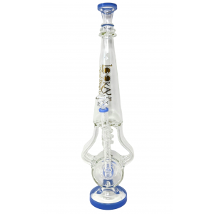 21" Lookah Double Drum Perc Coil Recycler [WPC782]