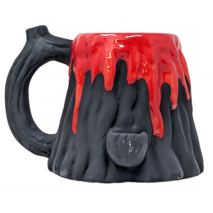 High Point Ceramic Volcano Mug Hand Pipe - [PM029]