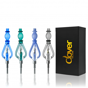 Clover Glass - Unique Design Precision Glass Nectar Collector Set