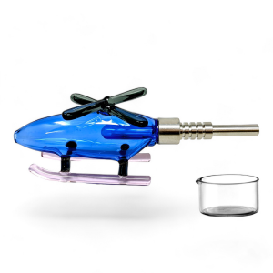 Helicopter Nectar Collector with 510 Thread SS Tip