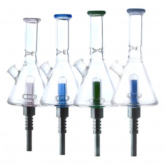 Elegant Beaker Shape Nectar Collector with 510 Thread SS Tip