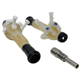 Giraffe Head Nectar Collector with Metal Tip (Pack of 5) - [SGNC001]