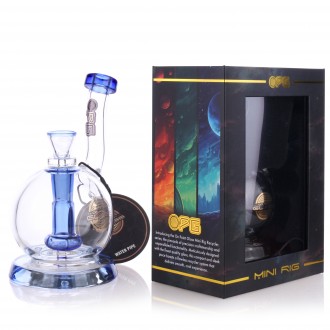 On Point Glaass - 5" Steamy Sesh Tea Kettle Style W/ Perc Mini Water Pipe - [SK-7012]