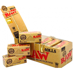 RAW Classic King Size 3 Meter Rolls  - Display of 12 [RAWROLLS]