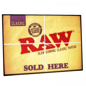 RAW Promo Back Light Sign w/ 4 Switchable Posters