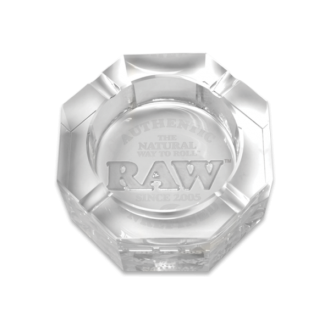 Raw Lead Free Crystal Ashtray