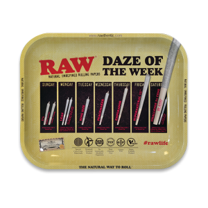 Raw Rolling Tray Daze Metal - Large