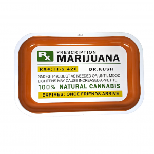 F.E.S.S - Metal Rolling Tray - ML11X7 - RX Dr. Kush [MT0001]