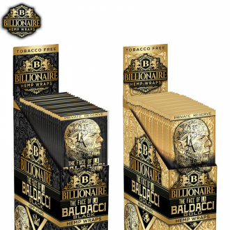 Billionaire Wraps Baldacci - Private Reserved - 50/25' - 2ct/ 25pk Display