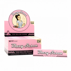 Blazy Susan Pink Papers King size wide - 50ct Display