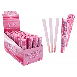 Elements Pink Cone King Size - 3pk [ELE-CONE-KS-PINK-3PK]