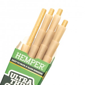 HEMPER Ultra Thin Cones - 1 1/4, King Size, Mini Size (24ct Display)