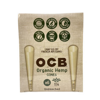 OCB Unbleached Organic Hemp Cones (Display of 32) Starting At: 