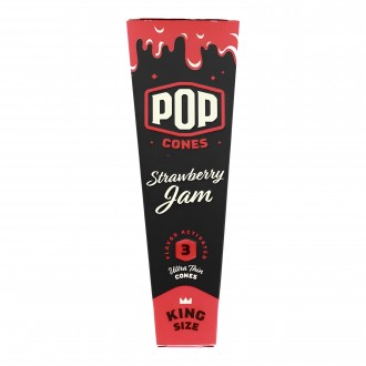 POP CONES Flavored Cones 1 ¼ 6ct - (Pack of 24) [POP1.4] 