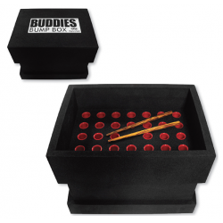 Buddies Bump Box CONE Filler Loads 34 Pre-Rolled 1 1/4 Size Raw Cones at  Once