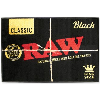 Raw - Black Door Mat [RAWBLACKDOORMAT]