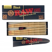 RAW Black King Size Cone - 20ct Box