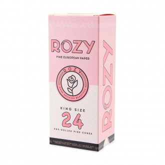 Rozy Pink Cones King Size 1pk - 24ct Display