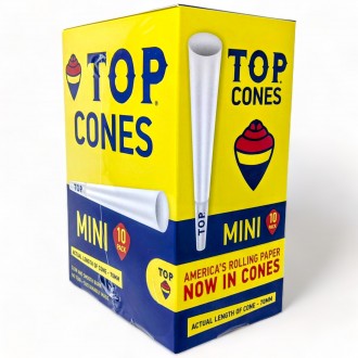 Top Cones 70mm Mini Size - 10pk Display [CNTOP70]