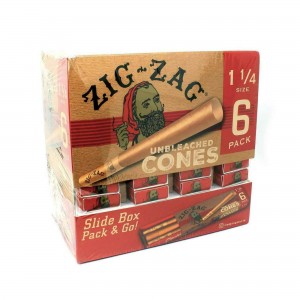 Zig Zag Cones 1¼ Size 6ct/Box - 36pk Display Starting At: