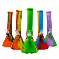 Silicone Rocket Nectar with Glass Tree Perc 8.25