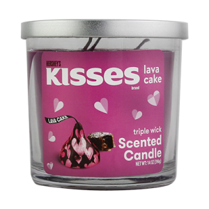 Triple Wick Scented Candle 14oz - Hershey's Kisses Lava Cake [TWC14]