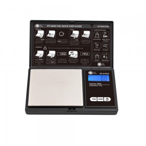 DTek Digital Multipurpose Scale 1000g x 0.1g W/ Box - Black [DT-A1KG-BLK]