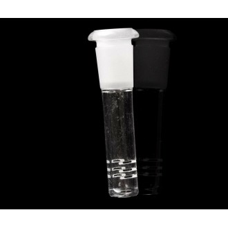 1.5" Frosted Joint Glass Downstem - 18M - 14Female [FTDWN000] 