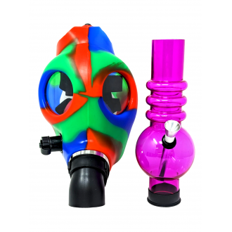 Gas Mask - Blue/Red/Green [GMASKBRG]