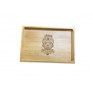 7.5''X11'' Cream Logo Engraved Tray [CRT1] 