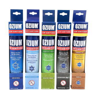 Ozium Air Sanitizer Spray 3.5oz - 4pk Display 