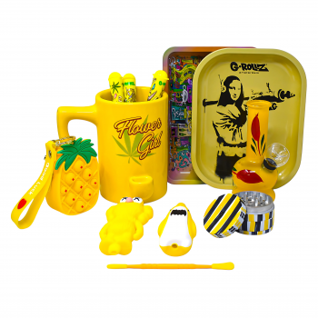 Premium Yellow Smoking Gift Bundle - Limited Edition Holiday Bundle