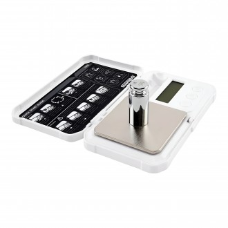 Truweigh Predator Digital Mini Scale - 100g x 0.01g - Black/ White 