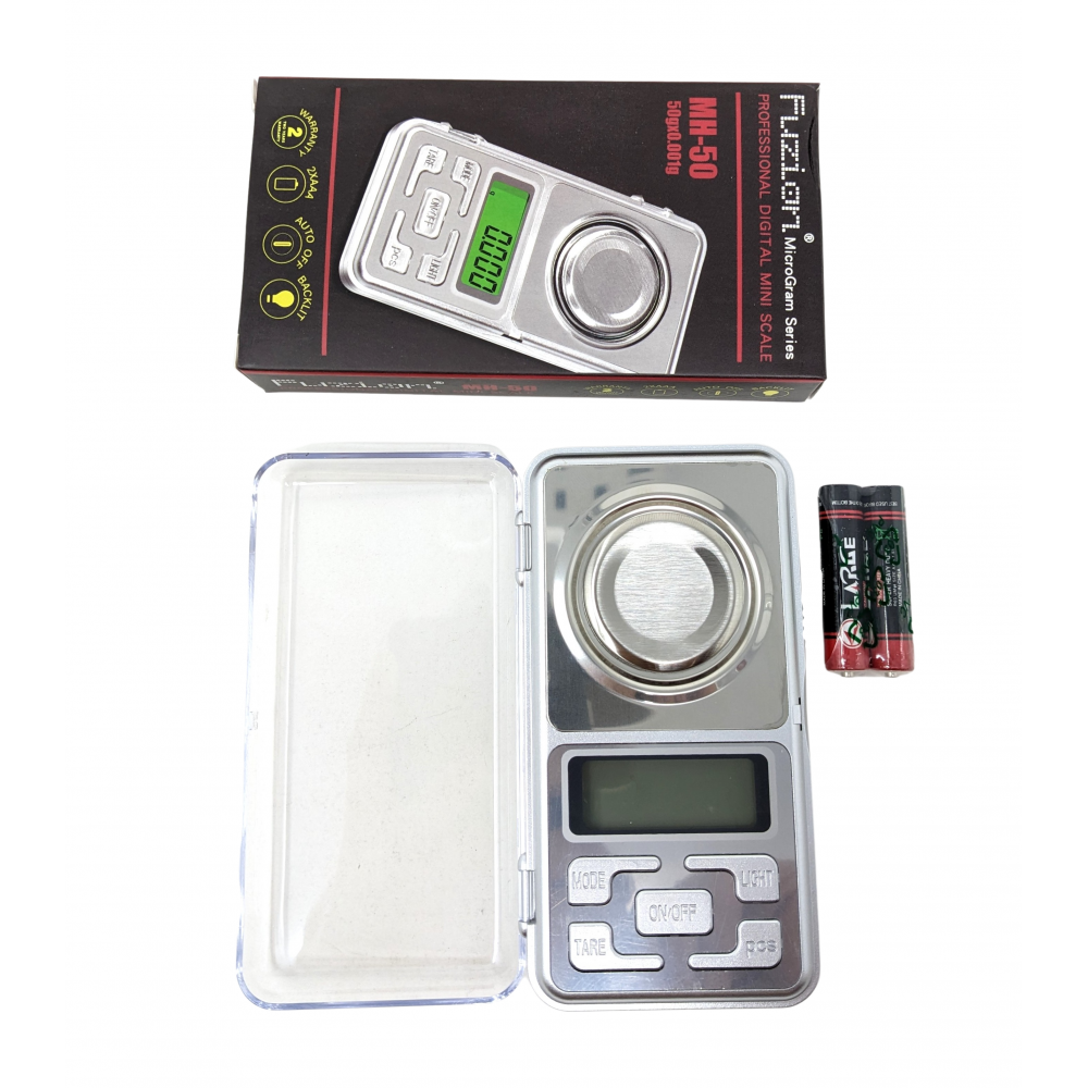 Fuzion Microgram Series Professional Digital Mini Scale 50G x