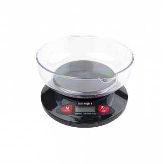 Truweigh Vortex Digital Bowl Scale - 2000g X 0.1g - Black 