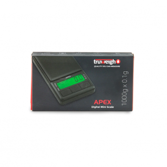 Truweigh APEX Digital Mini Scale - 1000g x 0.1g - Black 