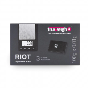 Truweigh Riot Scale - 100g x 0.01g - Black